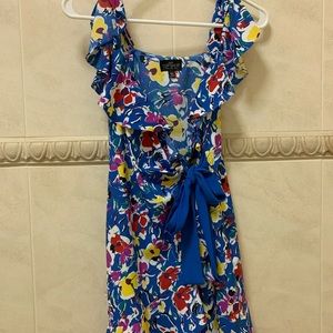 Topshop flower dress
